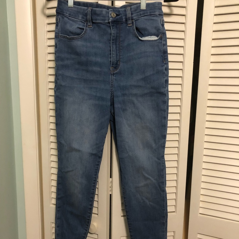 Size 10 X-Short American Eagle Curvy highest rise jeggings